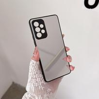 Applicable to Samsung S24Ultra mirror all-inclusive mobile phone case S23plus makeup mirror fine hole black edge protective case Samsung s26 (precision hole)