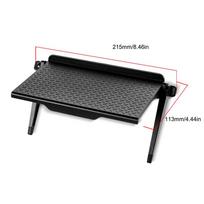 Adjustable Tv Screen Top Shelf Laptop Computer Monitor Desktop Stand Tv Rack Display Shelf Home Storage Organizer Rack Office Holder black