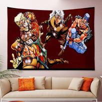 Jojos Bizarre Adventure Birthday Party Backdrop for Photography Background Birthday Decor 74x94cm(29x37in) brown