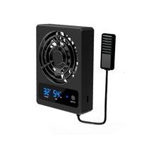 Quiet Reptile Terrarium Cooling Fan Low Noise Temperature Humidity Sensing Fan  Creeper Box Celsius