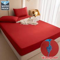 100 % vandeniui atsparus kietas lovos paklodė Nordic reguliuojamas čiužinys uždengia keturis kampus su elastine juostele kelių dydžių paklodė only pillowcases red