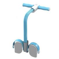 Pedal Resistance Band with Digital Counter Multifunction Tension Rope 4/6-Tube Elastic Yoga Pedal blue