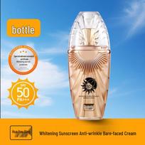 Hua You Qing SPF50+++ Triple Action Whitening Sunscreen & Bare Face Cream Sunscreen Bare Face Cream *1 white