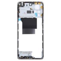 Middle Frame Bezel Plate For Xiaomi Redmi Note 12 Pro 4G sidabras