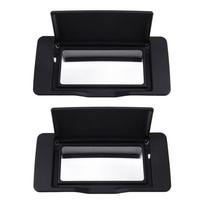 1Pair Car Sun Visor Makeup Mirror Cover A2518100310 A2518100410 For R-Class W251 2006-2008 ML GL W164 A