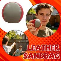 Soccer Footbag Toy for Beginners - Soft Filled Sandbag for Fun, Gift Idea One Size balta