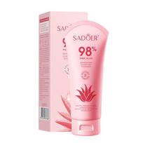 SADOER Pink Aloe Facial Cleanser Moisturizing Deep Cleansing Anti-aigng Soothing Face Wash Foam Facial Cleanser Skin Care
