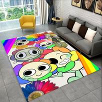 Game Dandy World Cartoon Non-Slip Area Rug for Living Room,Bedroom,Playroom,Soft Carpet Floor Mat Home Decor Rug Kids Room 40X60CM