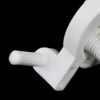 1 rinkinys/2 vnt. Plastikiniai tualeto sėdynės varžtai tvirtinimai Tinka tualeto sėdynių vyriams Remonto įrankiai one size