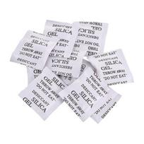 100Pcs 1/2G Silica Gel Packets Electronics Jewelry Cameras Clothes Book Precision Instruments Moisture Absorbers Anti-Humidity Silicone Desiccant S