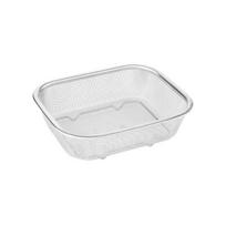 Frying Basket Fine Mesh Heat-resistant Non-rusting Sieve Rectangle Stainless Steel Oil Filtering Draining Mesh Basket Kitchen Tools L