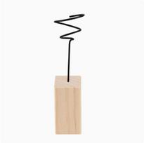 Minimalist Wood Base Plant Stand, Tillandsia Accessory, Soilless Plant Flower Ornament One Size