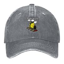 New Train Driver Steam Locomotive Rail Enthusiasts (Yellow) Baseball Cap Christmas Hat Designer Hat Unisexs Tennis Womens
