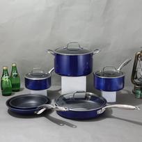 Non-Stick Cookware Set: Soup Pot, Frying Pan, Wok, Milk Pot – 10-Piece Multi-Functional Household Collection