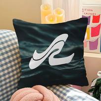 Sea Ray Logo Pillow Cover For Bedroom Room And Living Room Sofa Decorative Cushion Cover Peach skin 18*18(CM)-1Pcs