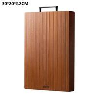 BPA Free Natural Solid Wood Cutting Board Antibacterial Mildew Resistant Double Sided for Vegetable Meat Chopping S