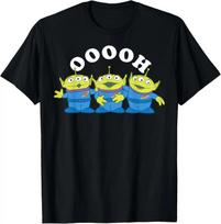 Karštas Mados Disney Pixar Žaislų Istorija OOOHHH Ateivių Trejetas Portretas Marškinėliai S-4XL Keturi Metų Laikai Dovana XXXL yellow
