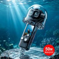 DJI Osmo Pocket 4P PULUZ 50m vandeniui atsparus dėklas nardymui (Skaidrus) skaidri