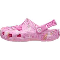 Crocs Classic Clog Abrasion Resistant Low Top Children's Sandals Pink Kids' 33-34