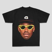 2025 Summer Hip-hop Retro Rap Pattern T-shirt, Summer Men's T-shirt, Outdoor Casual Fashion, Short-sleeved T-shirt S juoda
