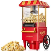 Retro Popcorn Machine 1200 W for Home Hot Air Popcorn Maker, Fat-Free Oil-Free Popcorn Machine, A2