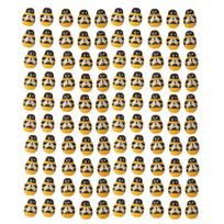 300Pcs Self-Adhesive Wood Bee Embellishment Self-Adhesive Bee Stickers  Home Garden Decor