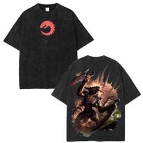 Warhammer 40K Tiranidai Svetima Bityno Laivynu Retro Žaidimų Grafinis Marškinėlis L black