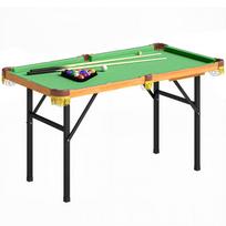 4 pėdų mini sulankstomas biliardo stalas 120 x 63 x 73.5 cm žalia