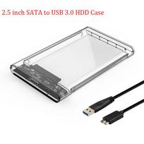 2.5'' USB 3.0 to SATA SSD HDD Hard Drive Disk External Case Enclosure onesize