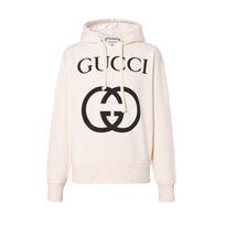 GUCCI Interlocking G Oversize Fit Hoody 475374-X3Q25-9524 M-No Original Gift Bag Or Gift Box balta