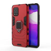 For Xiaomi Mi 10 Lite 5G Case Armor Magnetic Stand Full Cover For Xiaomi Mi 10 Lite Case For Xiaomi 11T 12T Pro 10T 9 12 11 Lite For Xiaomi 13 raudona