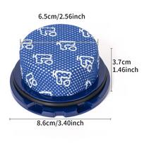 Washable compatible filter, suitable for Samsung Bespoke Jet AI vacuum cleaners (models: VS28C9762UK/AA, VS35D9762UK/AA, VS28C9760UG/AA, VS30D9762UK)