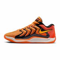 Nike KD 17 Slip Resistant Abrasion Resistant Low top Basketball Shoes Men's Orange FJ9488-800 40