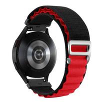 Nailono apyrankė Samsung Galaxy Watch7 6 5 4 40mm 44mm Classic/Active/Gear S3 Frontier 18 20 22mm Sportinė kilpa Amazfit GTS 3 4 22mm