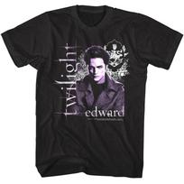 Twilight Edward Cullen Crest Men's T Shirt M gray
