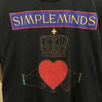 Simple Minds Europe Tour 1989 Shirt Classic Black Unisex S-5XL 1R161 L