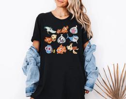 Finding Nemo Characters Shirt Finding Dory TShirt S