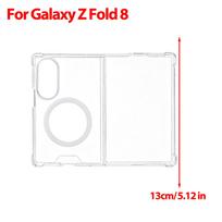 Case for Samsung Galaxy Z Fold 8 Transparent Magnetic Phone Cases Shockproof Shatterproof Magnet Case for Galaxy Z Fold 8 Ultra