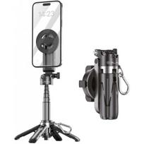 Blavec Aluminium Coco Mini P05 Magsafe tripod + remote control + holder Black