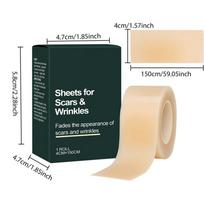 Silicone Scar Patch Skin Repair Sheets Removal Self-Adhesive Stretch Mark Tape Therapy Patch For C-Section Burn Acne Scar