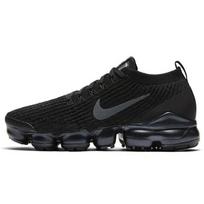 Nike Air VaporMax Flyknit 3 moteriški batai su triguba dryžuotais kraštais (AJ6910-002) 38.5 black