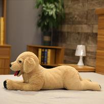 40/70cm Imitacinis Labradoro šuo Pliušinis žaislas Kūrybiški Realistiški Gyvūno Šuniuko Lėlės Kimštos Švelnios Žaislinės, skirtos Vaikams Gimimo Dienos Dovana 40cm šokoladas