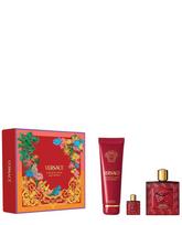 Set Versace: Eros Flame, Eau De Parfum, For Men, 100 ml + Eros Flame, Shower Gel, 150 ml + Eros Flame, Eau De Parfum, For Men, 5 ml
