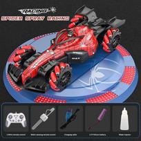 Spider Remote Control Car Toys for Boys, Large Size 2.4 GHz 4WD RC Drift Stunt Car with Lights Music Spray,Cool Spider Toys Christmas Birthday Gift CAR + CONTROL WATCH