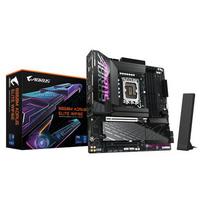 GIGABYTE B860M AORUS ELITE WIFI6E Motherboard – Intel Core Ultra Series CPUs, 12+1+2+1 VRM power phases, up to 9200MHz DDR5 support, 1xPCIe 5.0 + 2xPCIe 4.0 M.2 slots, 2.5GbE LAN, WIFI 6E, Thunderbolt