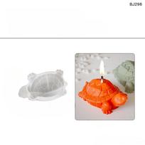 1Pc DIY Epoxy 3D Three-dimensional Turtle Size Wood Mold Aromatherapy Plaster Candle Ornament Silicone Ornament