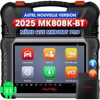 Diagnostikos lagaminas - AUTEL - MK808K-BT - Dvikryptė diagnostika - 3000+ Aktyviųjų testų - Belaidis Bluetooth