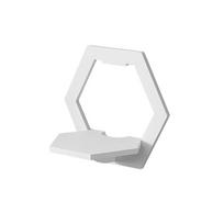 Sieninė gėlių lentyna PVC gėlių vazonų stovas Naujas laikymo stovas hexagon