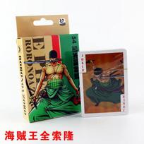 54vnt./rinkinys One Piece figūrėlės Kolekcija Monkey D. Luffy Pokerio Kortelė & Roronoa Zoro Lošimo Kortos Spalvota Dėžutė Pakuotė Vaikų Dovana Žaislas beige