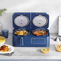 Morphyrichards MR8501 Dual Pot Low Sugar Rice Cooker, 4L CN plug (adapter included)